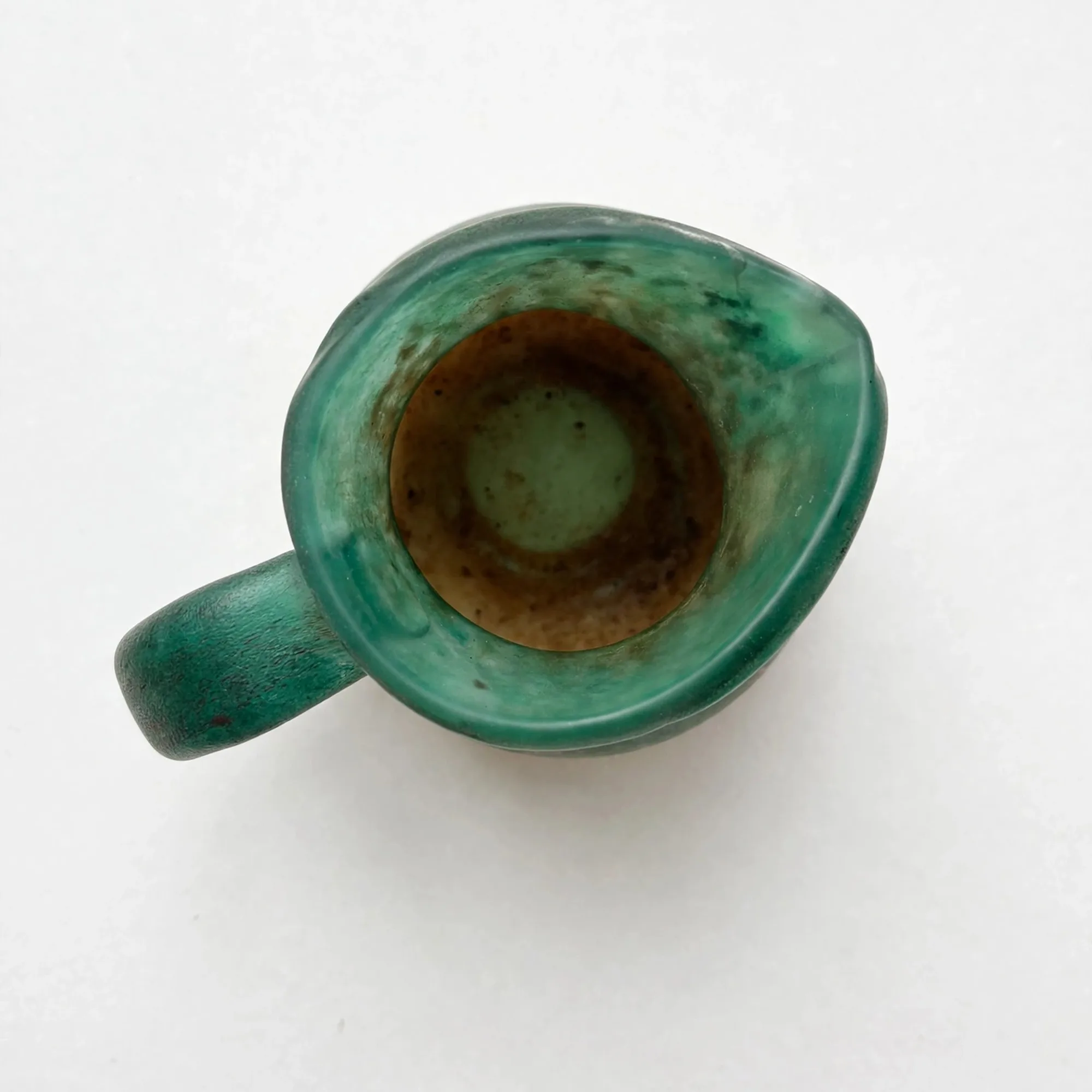 Pâte De Verre Signed Glass Pitcher — Pâte de verre glass, Vessels