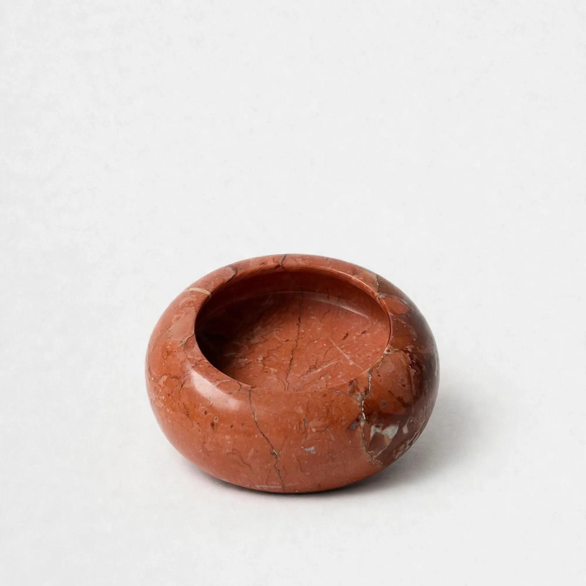 Italian Red Marble Ashtray