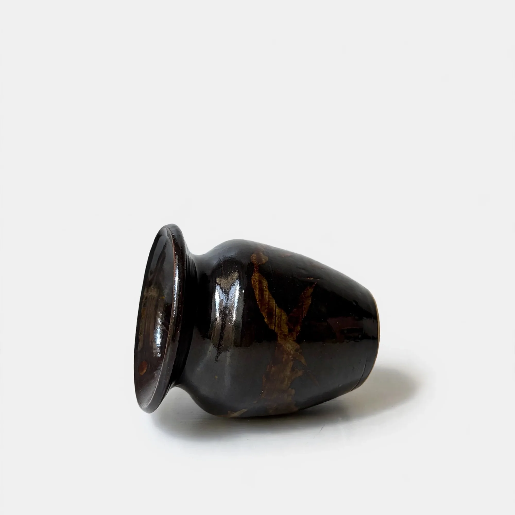 Glazed Urn Vase — Glazed stoneware, Vessels