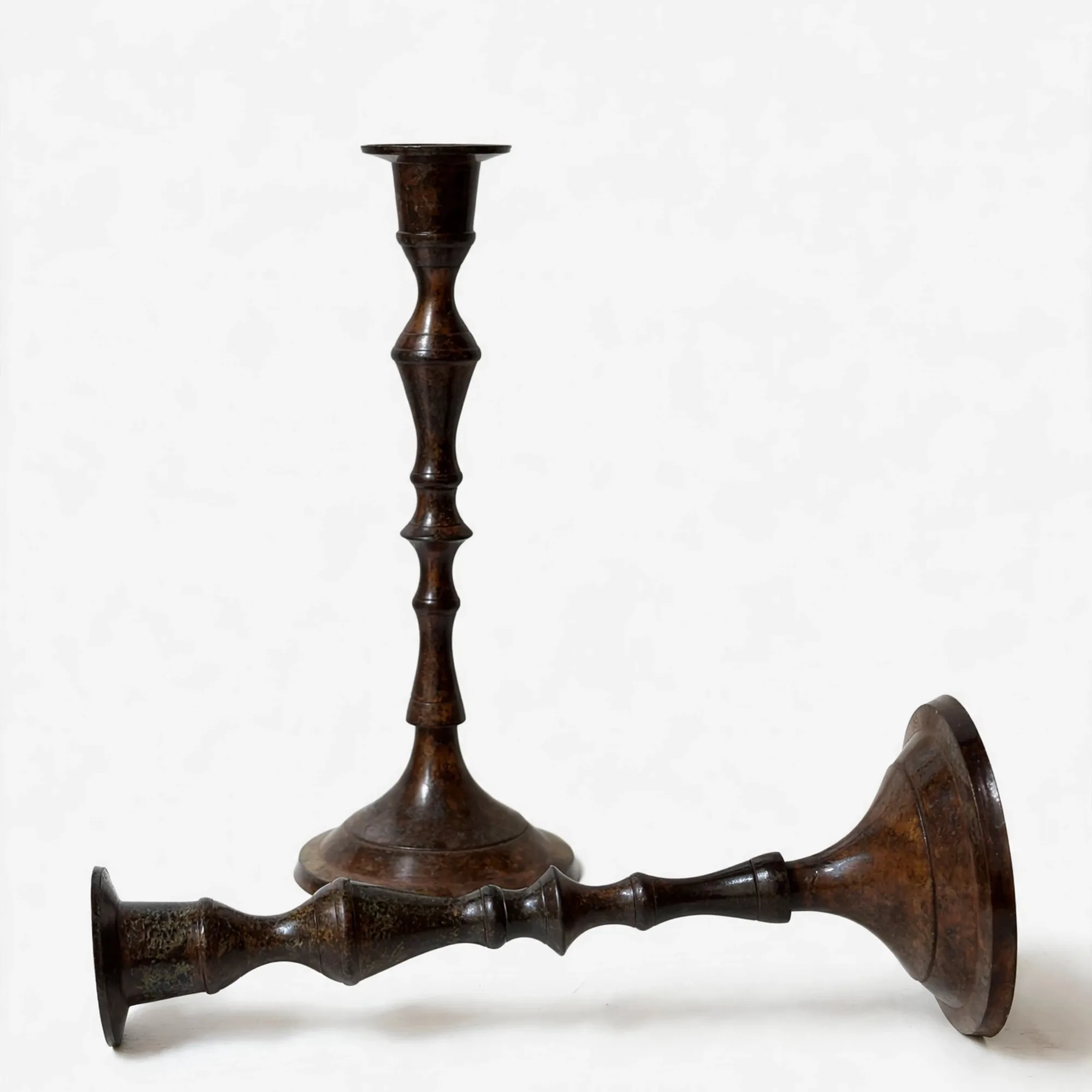 Metal Candlesticks — Brass, Candleholders