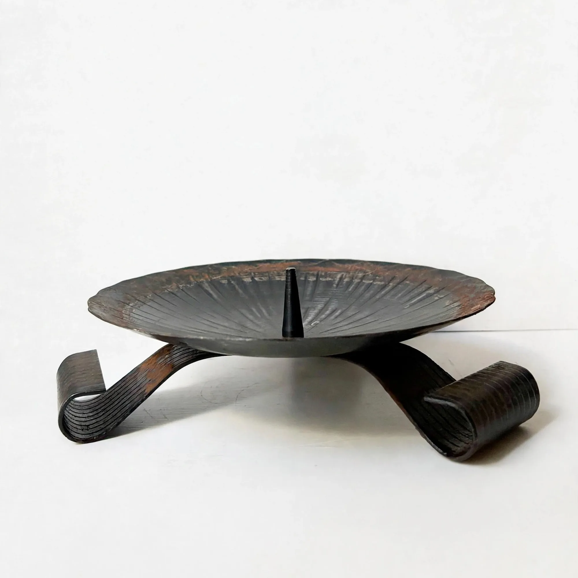 Pillar Candle Holder — Wrought iron, Candleholders
