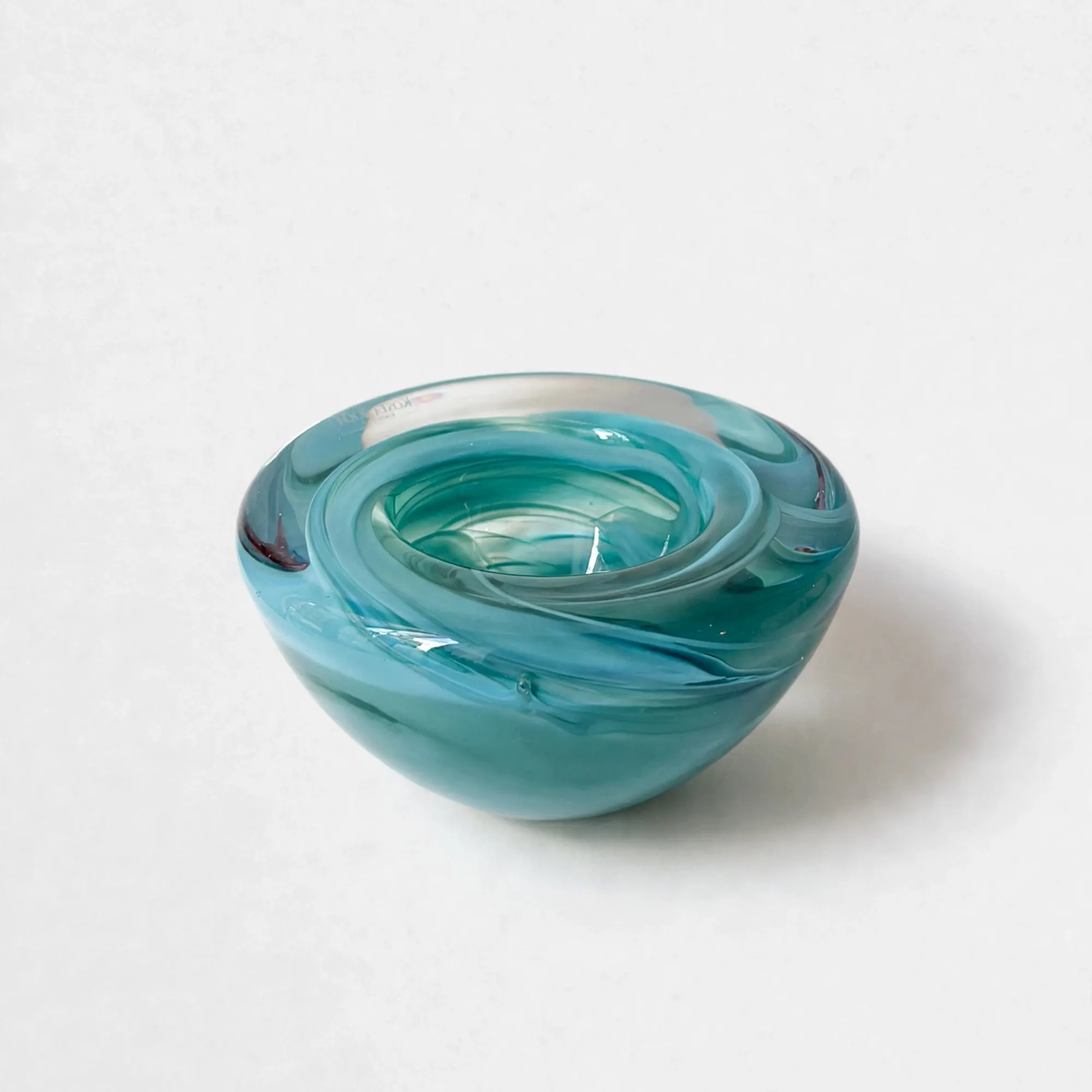 Glass Swirl Bowl — Art glass, Vessels